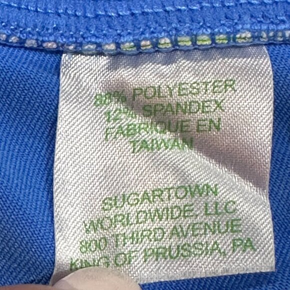 Lilly Pulitzer Luxletic Weekender Crop Leggings Light Blue Medium #98013 Workout - Picture 5 of 7